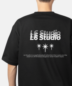 Áo Thun L6 Studio – Essential Black Tee