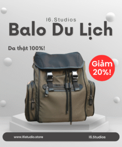 Explorer Pack – Balo Du Lịch Da Thật 100%
